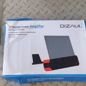 Dizaul Mobile Screen Amplifier with Bluetooth Speaker NWT